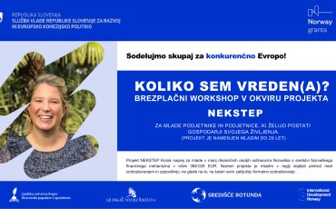 KOLIKO SEM VREDEN(A)? Brezplačna delavnica za mlade