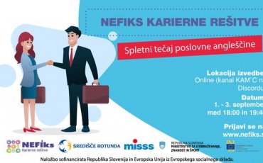 Spletni tečaj poslovne angle&scaron;čine za mlade