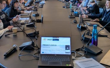 Ekipa Sredi&scaron;ča Rotunda v Milanu na Consortium Meetingu projekta SmartEra