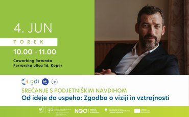 Srečanje s podjetni&scaron;kim navdihom - Od ideje do uspeha: Zgodba o viziji in vztrajnosti Ale&scaron;a Pi&scaron;čanca