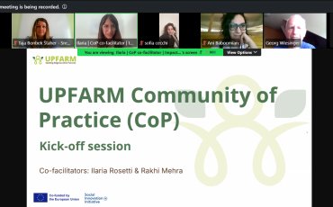 Uvodno srečanje skupnosti UPFARM Community of Practice