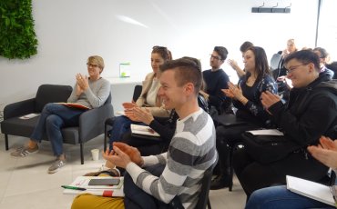 Uspe&scaron;no srečanje s podjetni&scaron;kim navdihom v Coworkingu Rotunda